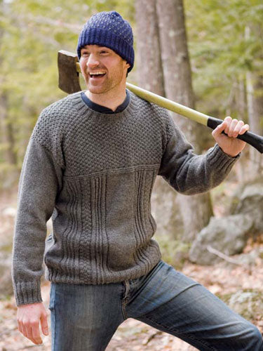 Beagle by Norah Gaughan Men *Berroco Pattern*-Patterns-Berroco-Alpaca Direct