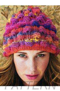 Noro 01 Bobble Hat PATTERN ONLY-Patterns-Noro-Alpaca Direct