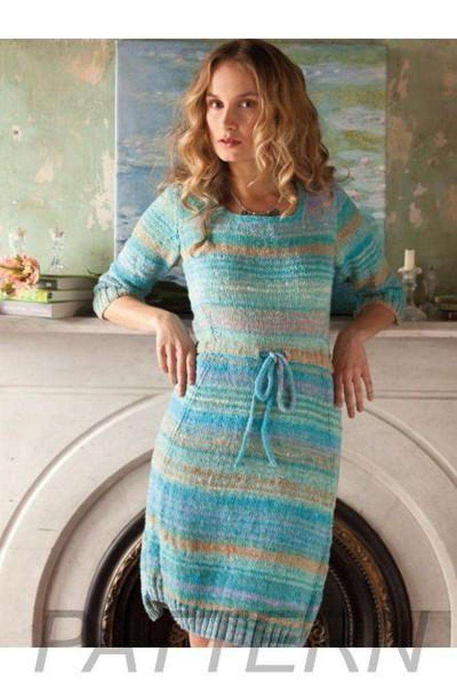 Noro 01 Scoop Neck Dress PATTERN ONLY-Patterns-Noro-Alpaca Direct