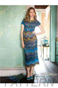 Noro 03 Lace Maxi Dress PATTERN ONLY-Patterns-Noro-Alpaca Direct