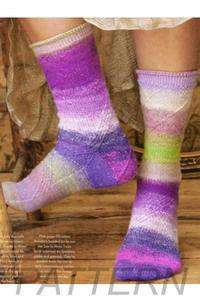 Noro 07 Cabled Socks PATTERN ONLY-Patterns-Noro-Alpaca Direct