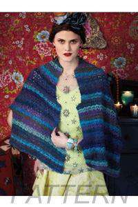 Noro 07 Lace Panel Shawl PATTERN ONLY-Patterns-Noro-Alpaca Direct