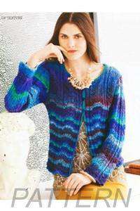 Noro 09 Lace Cardigan PATTERN ONLY-Patterns-Noro-Alpaca Direct