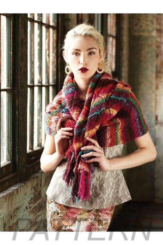 Noro 11 Diamond Lace Wrap PATTERN ONLY-Patterns-Noro-Alpaca Direct