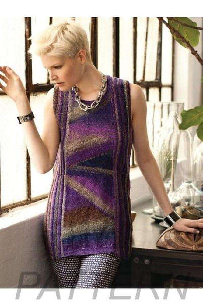 Noro 12 A-Line Tank PATTERN ONLY-Patterns-Noro-Alpaca Direct