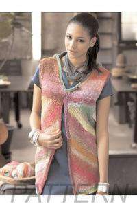 Noro 13 Sleeveless Colorblock Hoodie PATTERN ONLY-Patterns-Noro-Alpaca Direct