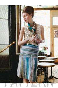 Noro 15 U-Miter Skirt PATTERN ONLY-Patterns-Noro-Alpaca Direct