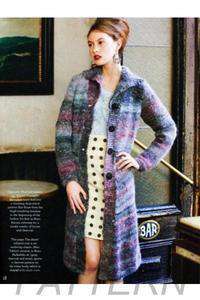 Noro 18 Collared Coat PATTERN ONLY-Patterns-Noro-Alpaca Direct