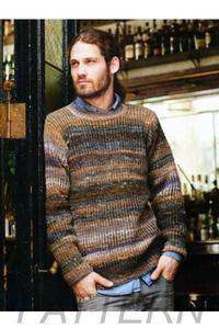 Noro 19 Man's Ribbed Sweater PATTERN ONLY-Patterns-Noro-Alpaca Direct