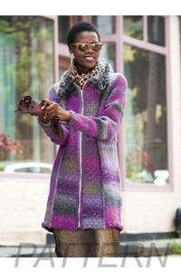 Noro 20 A-Line Coat PATTERN ONLY-Patterns-Noro-Alpaca Direct