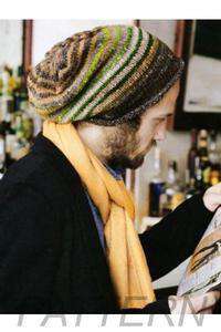Noro 20 Man&#39;s Slouchy Hat PATTERN ONLY-Patterns-Noro-Alpaca Direct