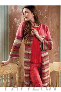 Noro 21 Trellis Lace Duster PATTERN ONLY-Patterns-Noro-Alpaca Direct