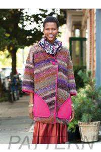 Noro 23 Trapeze Jacket PATTERN ONLY-Patterns-Noro-Alpaca Direct