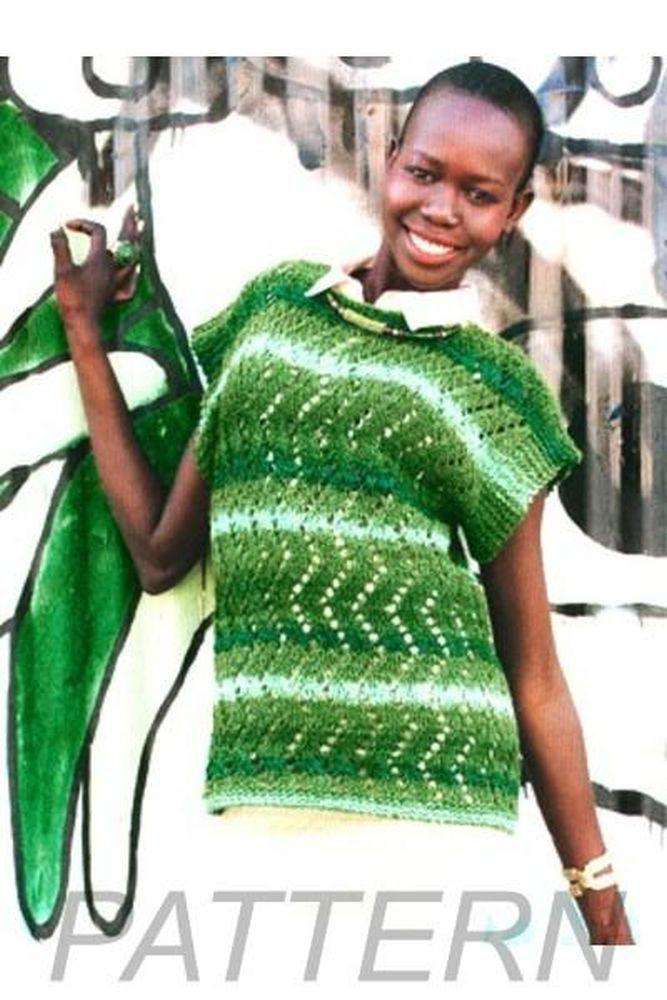 Noro 25 Oversize lace Tee PATTERN ONLY-Patterns-Noro-Alpaca Direct