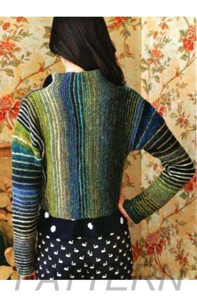 Noro 26 Cropped Jacket PATTERN ONLY-Patterns-Noro-Alpaca Direct