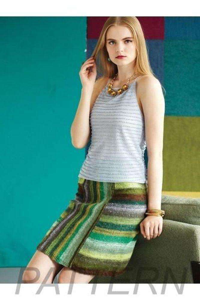 Noro 26 Multidirectional Skirt PATTERN ONLY-Patterns-Noro-Alpaca Direct