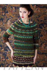 Noro 26 Round Yoke Pullover PATTERN ONLY-Patterns-Noro-Alpaca Direct