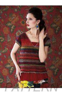 Noro 28 Crochet V-Neck Top PATTERN ONLY-Patterns-Noro-Alpaca Direct