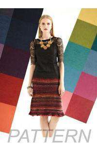 Noro 28 Quilted Skirt PATTERN ONLY-Patterns-Noro-Alpaca Direct