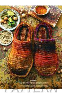 Noro 29 Crochet Slippers PATTERN ONLY-Patterns-Noro-Alpaca Direct