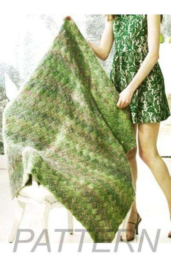 Noro 31 Entrelac Throw PATTERN ONLY-Patterns-Noro-Alpaca Direct