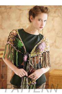 Noro 31 Lacy Motif Shawl PATTERN ONLY