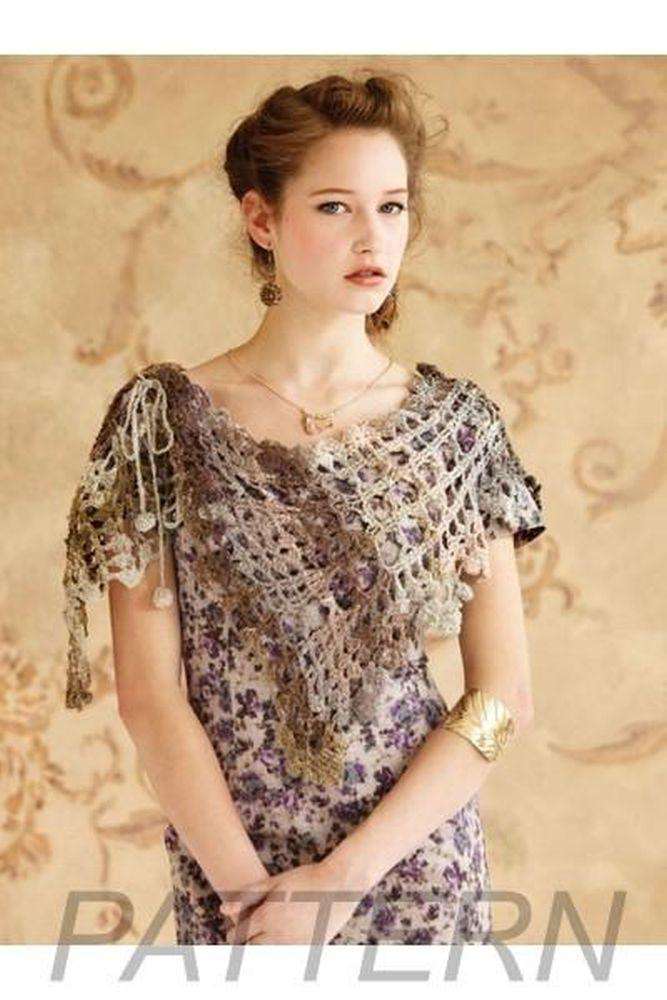 Noro 32 Lace Wrap PATTERN ONLY-Patterns-Noro-Alpaca Direct