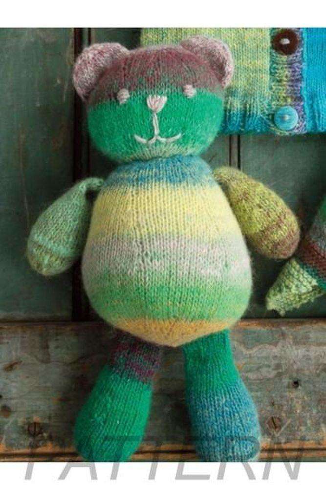 Noro 33 Teddy Bear PATTERN ONLY-Patterns-Noro-Alpaca Direct
