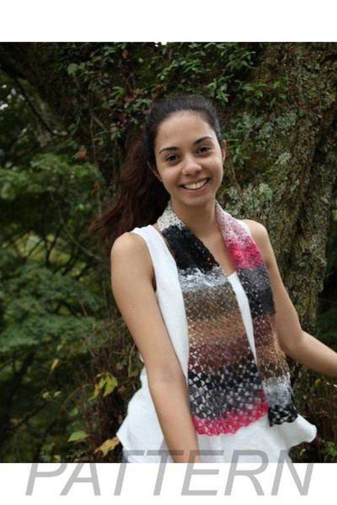 Noro Crochet Scarf PATTERN ONLY-Patterns-Noro-Alpaca Direct