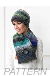 Noro Hat &amp; Neck Scarf PATTERN ONLY-Patterns-Noro-Alpaca Direct
