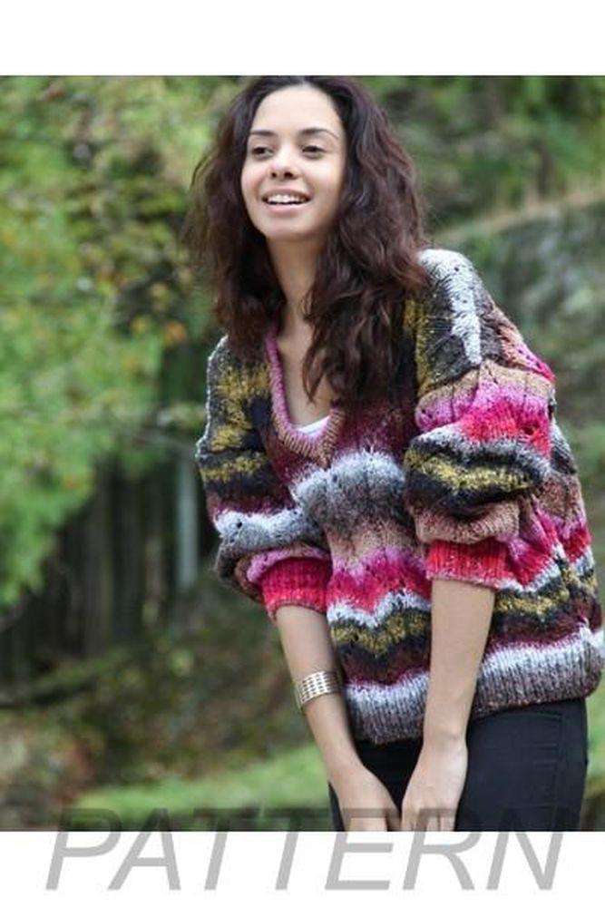 Noro Ladies' Sweater PATTERN ONLY-Patterns-Noro-Alpaca Direct
