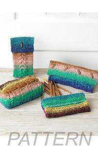 Noro Pencil Cases PATTERN ONLY-Patterns-Noro-Alpaca Direct