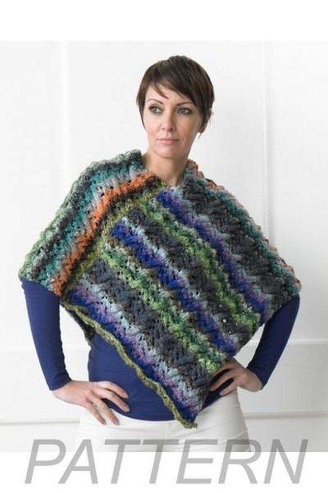 Noro Poncho PATTERN ONLY-Patterns-Noro-Alpaca Direct