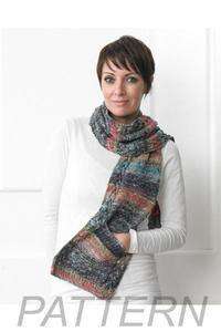 Noro Scarf With Pockets PATTERN ONLY-Patterns-Noro-Alpaca Direct