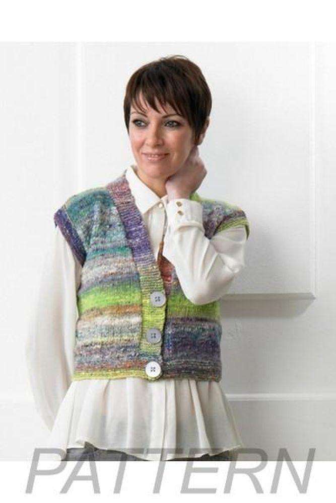 Noro Waistcoat PATTERN ONLY-Patterns-Noro-Alpaca Direct