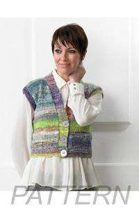 Noro Waistcoat PATTERN ONLY-Patterns-Noro-Alpaca Direct