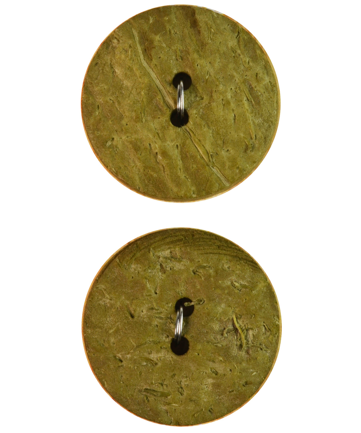 Organic Elements Green Coconut 1 in (25MM) Buttons-Notions-Alpaca Direct-Alpaca Direct