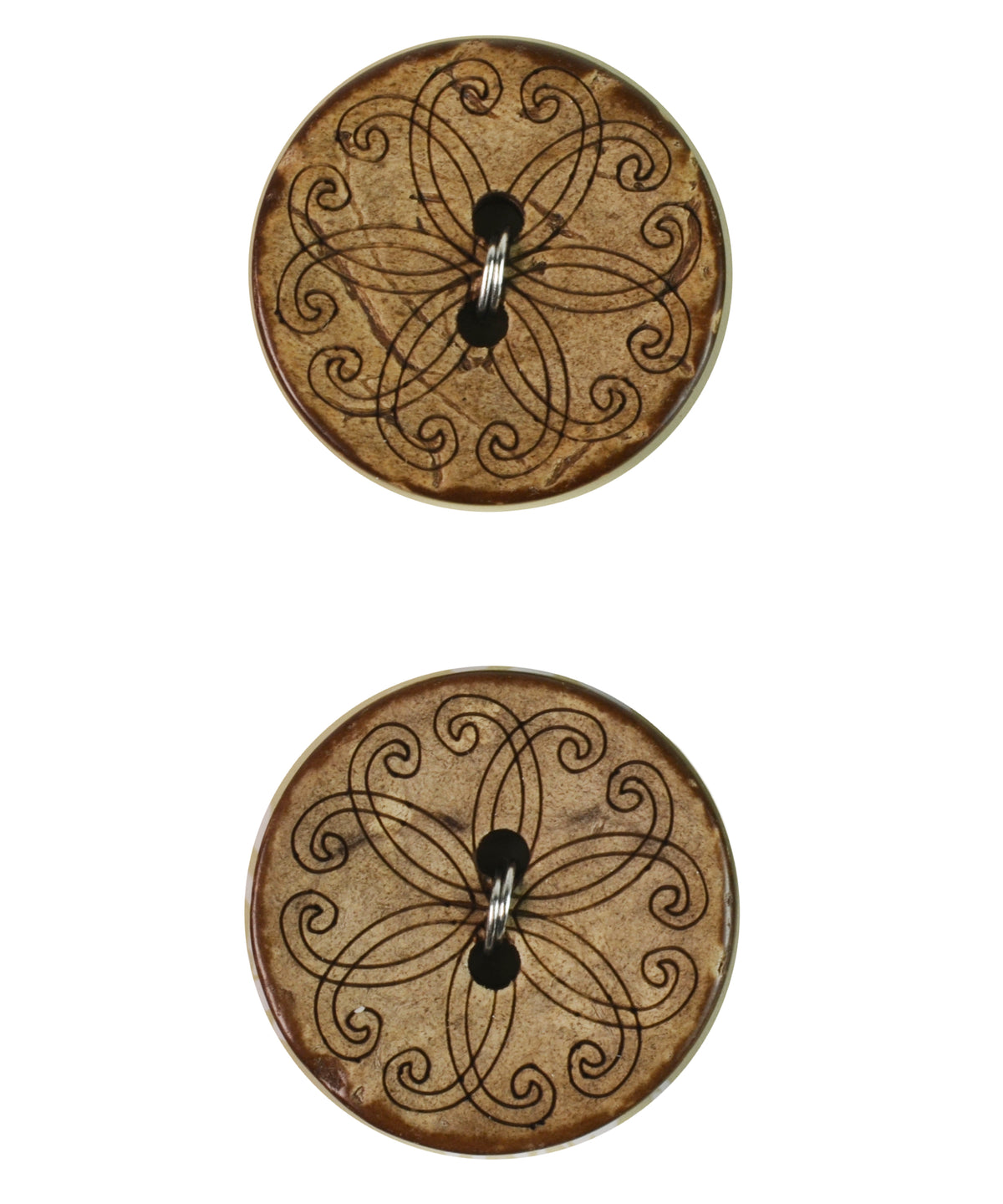 Organic Elements Natural 3/4 in (19MM) Buttons-Notions-Alpaca Direct-Alpaca Direct