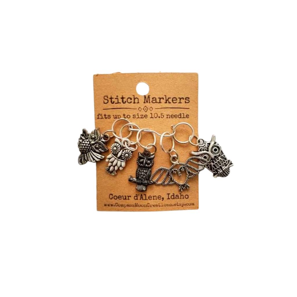 Owl Stitch Markers
