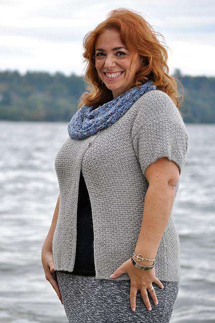 Pebbles Cardigan Designed by Mary Crowley *Skacel Pattern*-Patterns-Skacel-Alpaca Direct