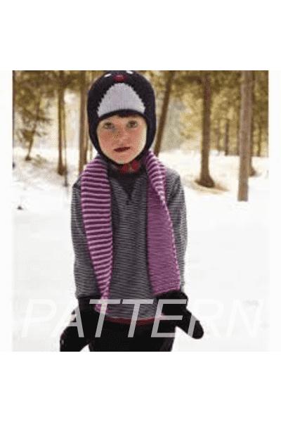 Penguin Hat and Scarf by Debbie Bliss *Pattern*-Patterns-Knitting Fever-Alpaca Direct