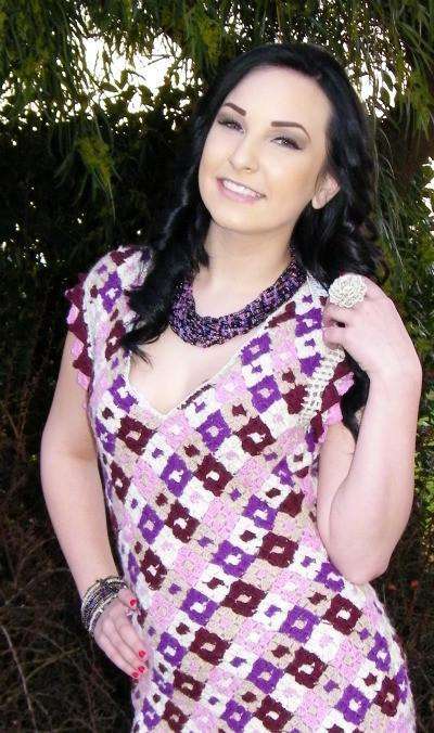 Peruvian Hand Crochet Dress Extra Small Secondary image