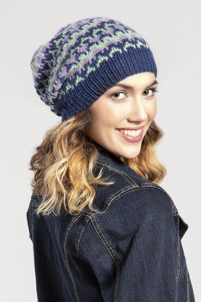 Pinnacle Hat by Amy Gunderson-Patterns-Universal Yarns-Alpaca Direct Main image