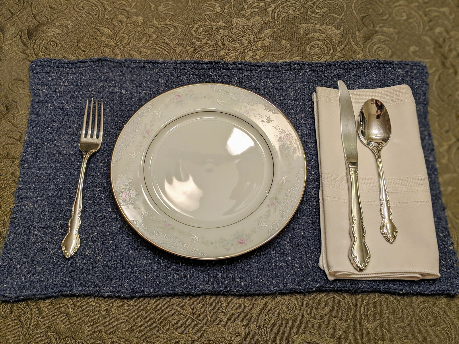 Easy Linen Stitch Placemat