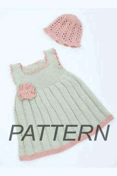 Plymouth Baby Bunny Toddler Dress *Pattern*-Patterns-Plymouth Yarn-Alpaca Direct