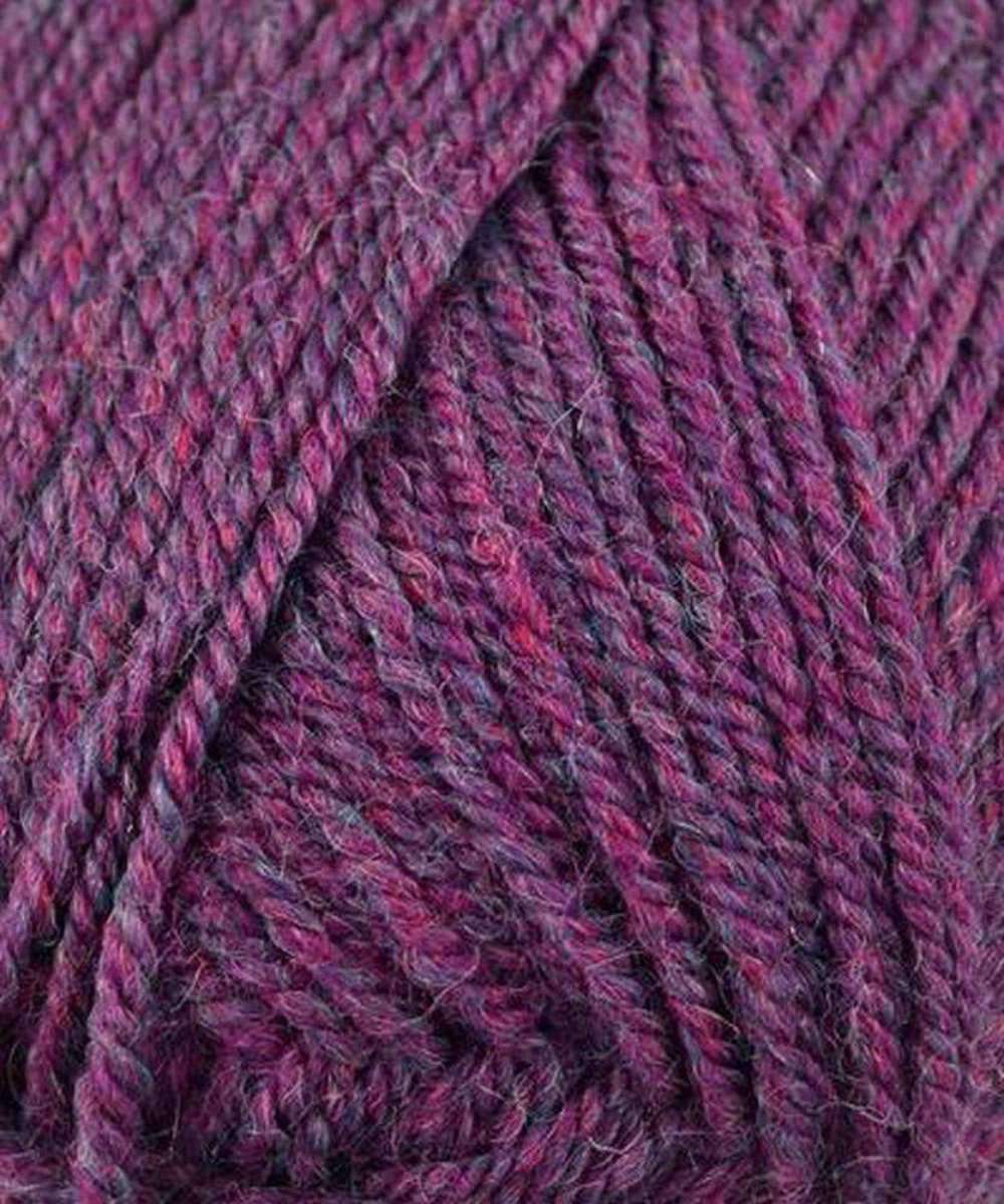 Plymouth Encore Worsted Yarn-Yarn-Plymouth Yarn-355 Garnet Mix-Alpaca Direct
