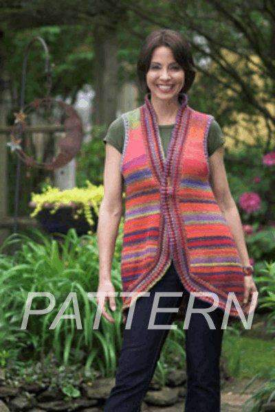 Plymouth Woman’s Long A Line Vest *Pattern Only*-Patterns-Plymouth Yarn-Woman’s Long A Line Vest-Alpaca Direct