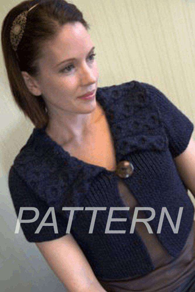 Plymouth Women's Cropped Cardi *Pattern*-Patterns-Plymouth Yarn-Alpaca Direct