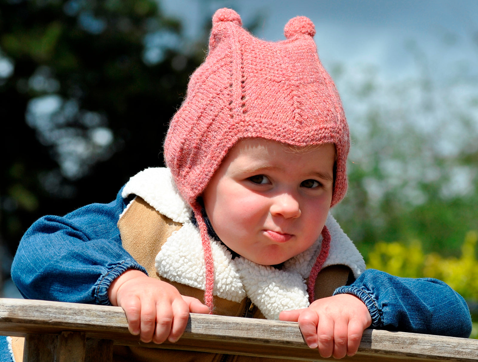 Toddler's Peruvian Hat by Karin Skacel Secondary image
