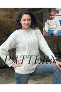 Pullover Sweater in Harmony *Pattern*-Patterns-Fiber Trends-Alpaca Direct